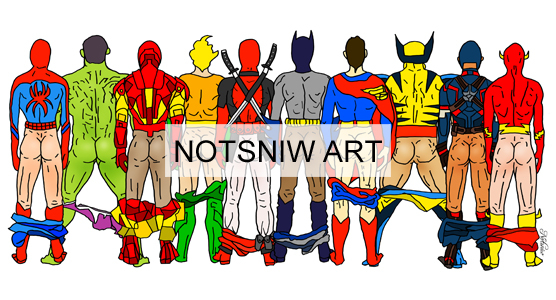 Notsniw Art designs