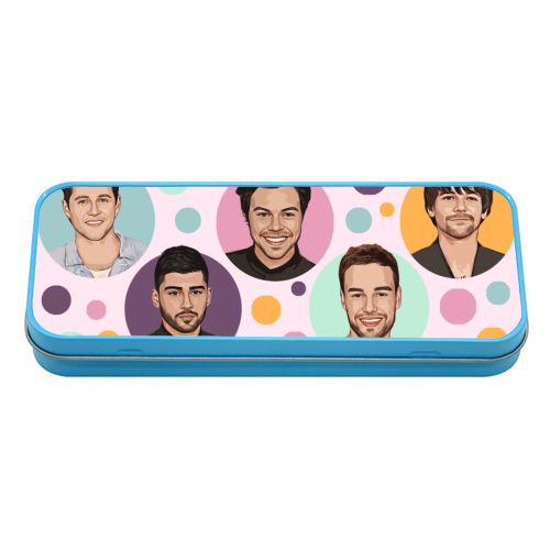 1D BUBBBLES - tin pencil case by DOLLY WOLFE