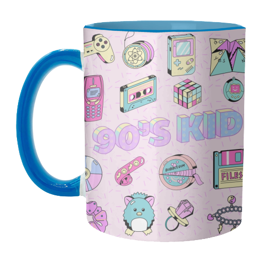 90's Kid - unique mug by Lilly Rose