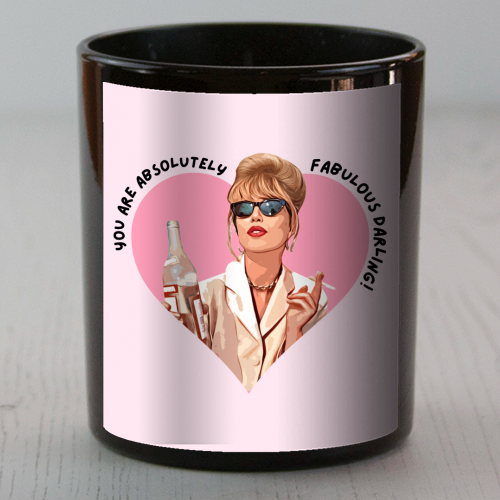 Absolutely Fabulous Darling! - scented candle by DOLLY WOLFE