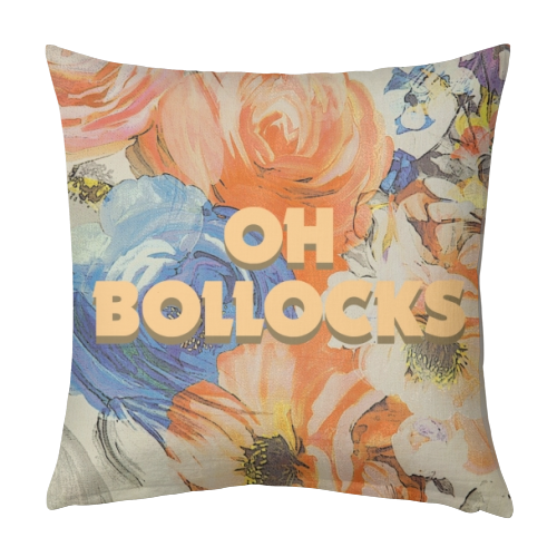 All The Swears no.1 - designed cushion by Giddy Kipper