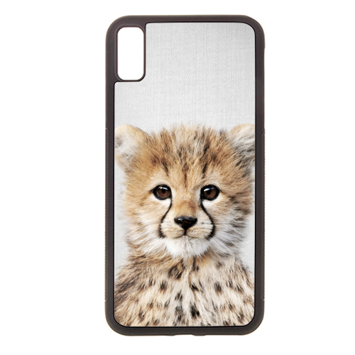 Baby Cheetah - Colorful - stylish phone case by Gal Design