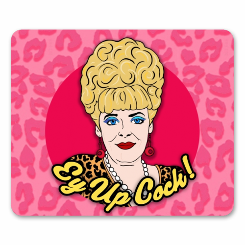 Bet Lynch - mouse mat by Bite Your Granny