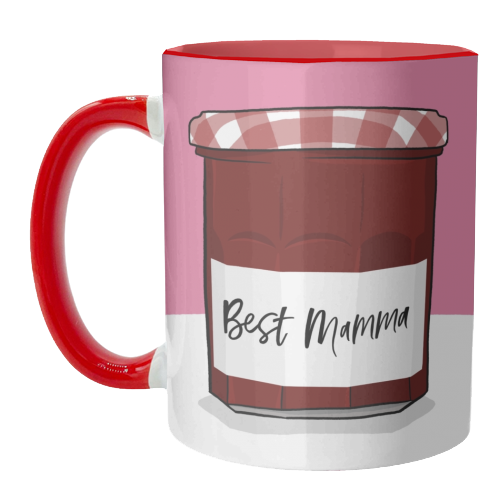 Bonne Maman Best Mamma! - unique mug by Running With Scissors