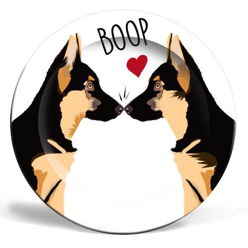 Boop - ceramic dinner plate by Pink and Pip