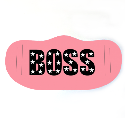 Boss - face cover mask by Wallace Elizabeth