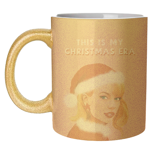 Christmas Era - unique mug by Giddy Kipper