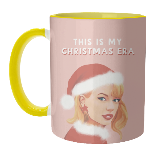 Christmas Era - unique mug by Giddy Kipper