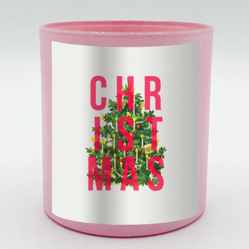 CHRISTMAS - scented candle by The 13 Prints