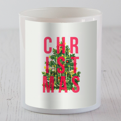 CHRISTMAS - scented candle by The 13 Prints