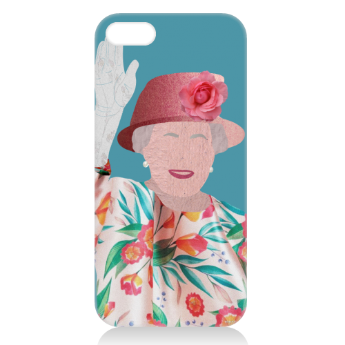 Collage Queen - unique phone case by Lisa Wardle