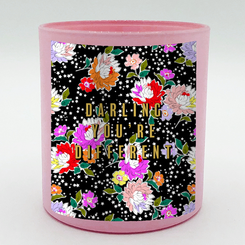 DARLING YOU'RE DIFFERENT - scented candle by PEARL & CLOVER