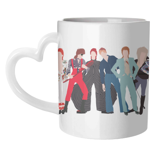 David Outfits - unique mug by Pink and Pip