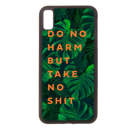 DO NO HARM TAKE NO SH*T - stylish phone case by PEARL & CLOVER