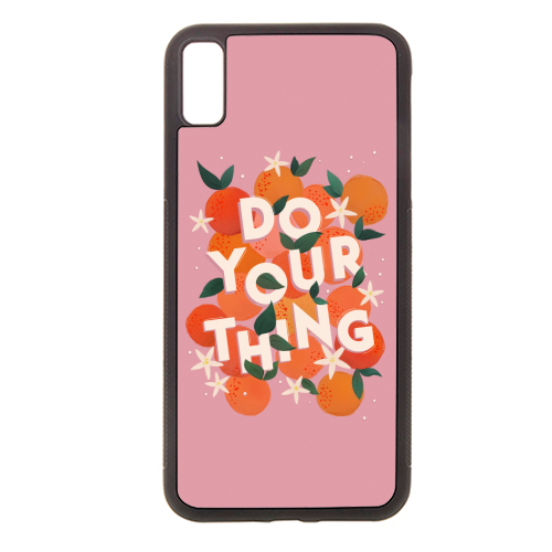 Do Your Thing - Summer Oranges - stylish phone case by Ania Wieclaw