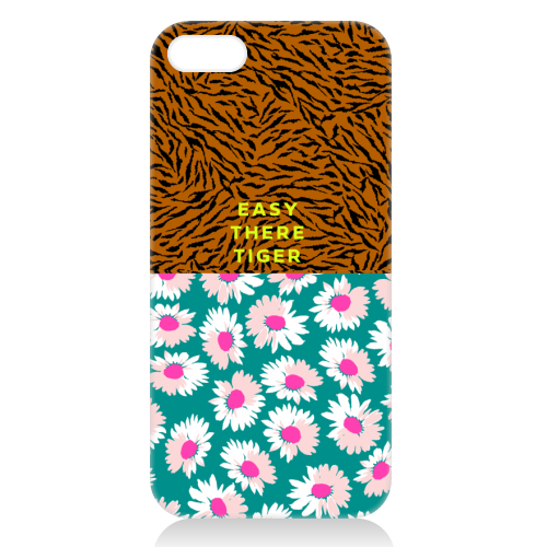 EASY THERE TIGER - unique phone case by PEARL & CLOVER