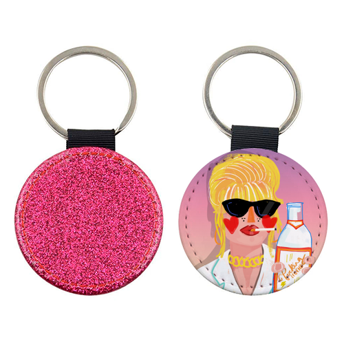 F@%KING FABULOUS - keyring by Nichola Cowdery