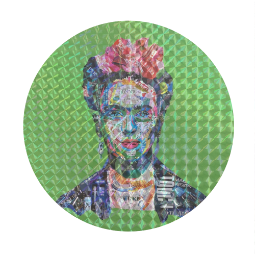 Frida - Circle Sticker by Kirstie Taylor