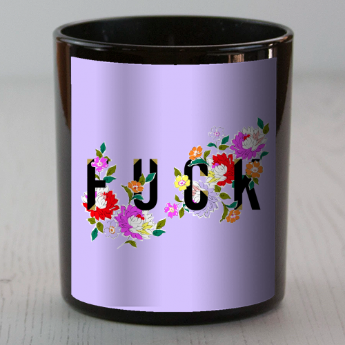 FUCK FLORAL - scented candle by PEARL & CLOVER