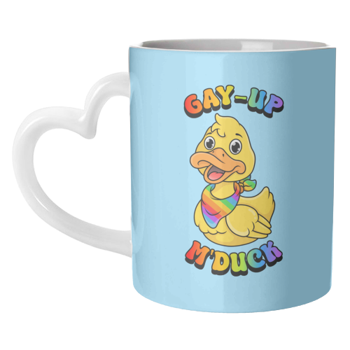 Gay-Up M'Duck - unique mug by Amy Farmer