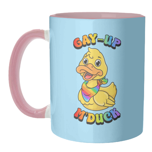 Gay-Up M'Duck - unique mug by Amy Farmer