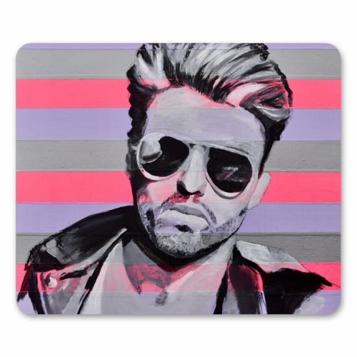 George - mouse mat by Kirstie Taylor