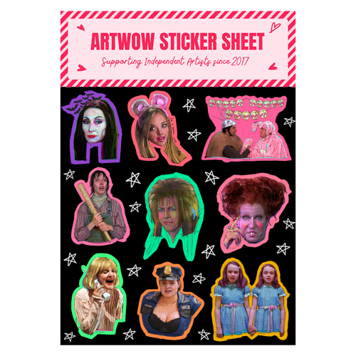 HAPPY HALLOWEEN - Sticker Sheet by Beverley Rae