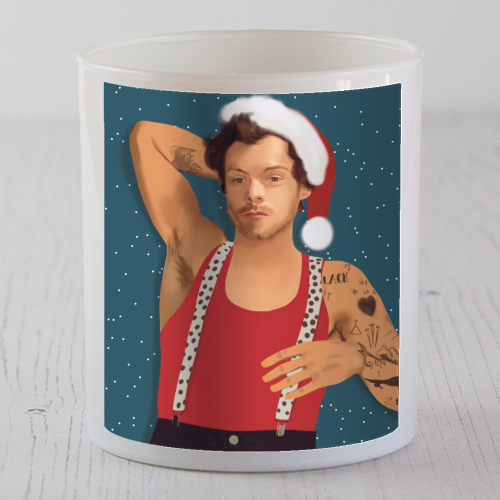 Harry Little Christmas - scented candle by AbiGoLucky