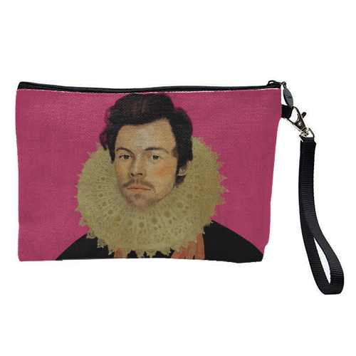 Harry Renaissance Painting Pink - pretty makeup bag by AbiGoLucky