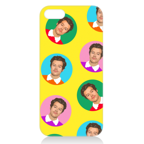 Hazza Balls Yellow - unique phone case by DOLLY WOLFE