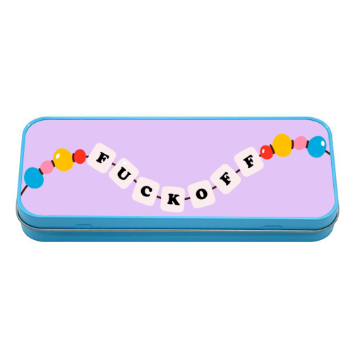 IN MY FUCK OFF ERA - tin pencil case by Lilly Rose