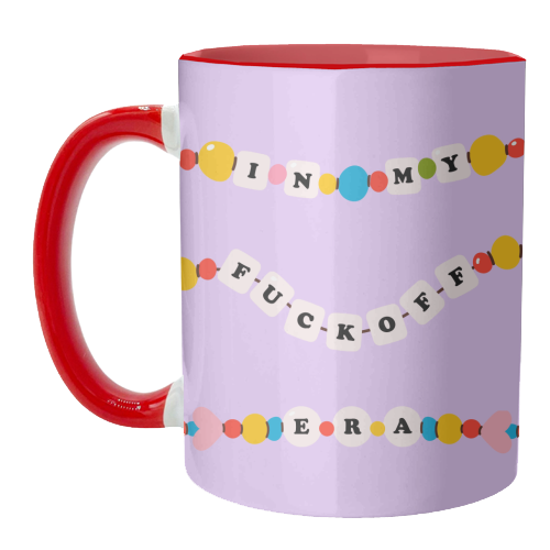 IN MY FUCK OFF ERA - unique mug by Lilly Rose