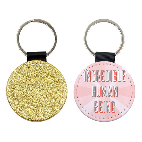 Incredible Human Being - keyring by Adam Regester