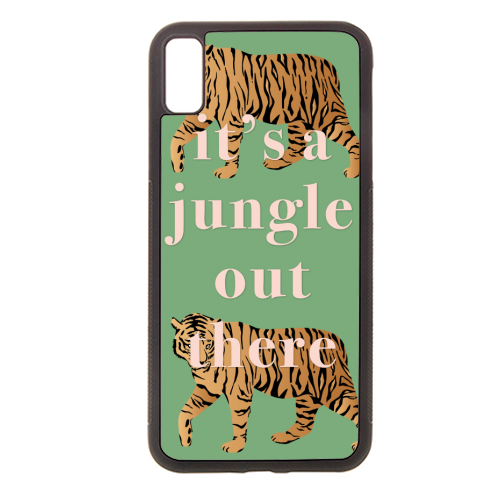 It's A Jungle Out There - stylish phone case by Kind of Simple Designs