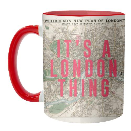 It's a London thing - unique mug by The 13 Prints