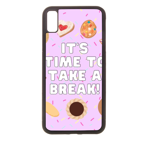 It's Time To Take A Break - stylish phone case by Lilly Rose