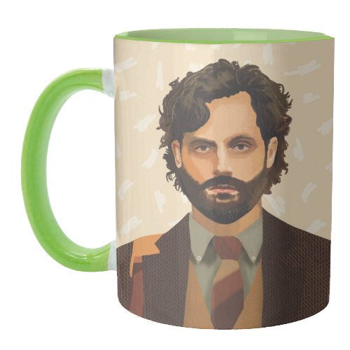 Joe Goldberg from You - unique mug by AbiGoLucky