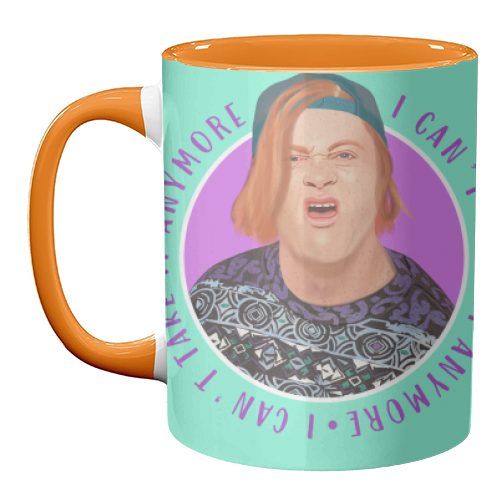 KEVIN - I CAN'T TAKE IT ANYMORE - unique mug by AbiGoLucky