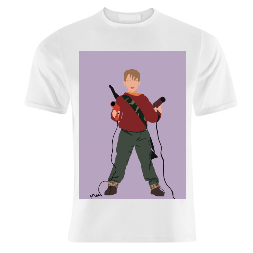 Kevin McCallister - unique t shirt by Cheryl Boland