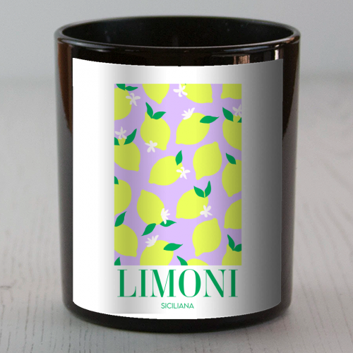 LIMONI - scented candle by PEARL & CLOVER