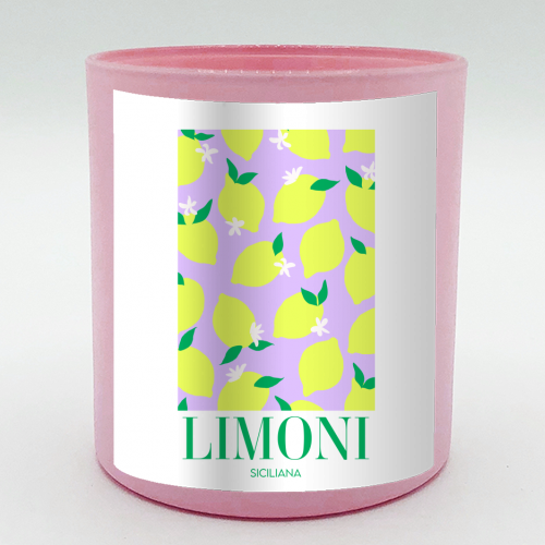 LIMONI - scented candle by PEARL & CLOVER