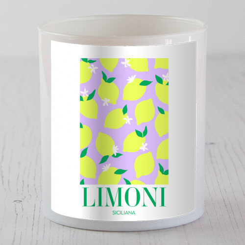 LIMONI - scented candle by PEARL & CLOVER