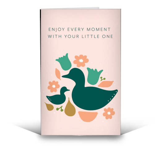 Little One - funny greeting card by Lea Velasquez