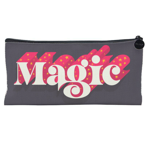 Magic - flat pencil case by Pink and Pip