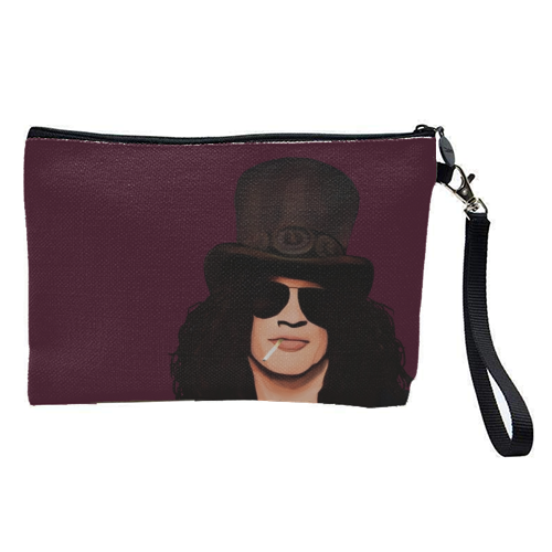 Music Icons: Slash - pretty makeup bag by Giddy Kipper