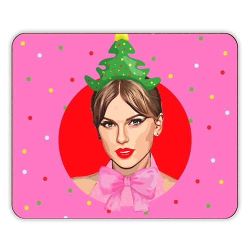 Merry Swiftmas - designer placemat by DOLLY WOLFE