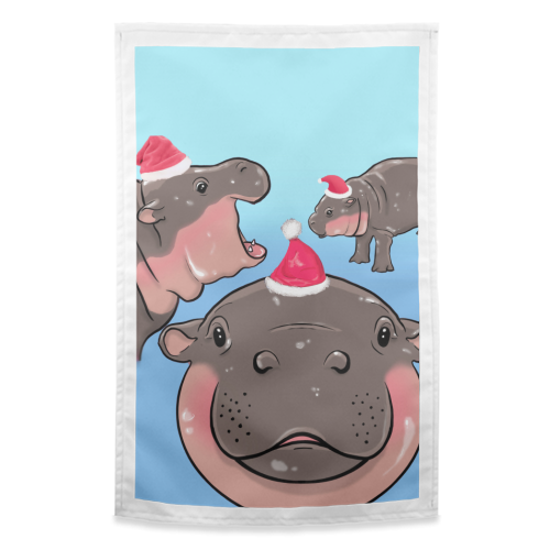 Mooy Christmas - funny tea towel by The Queer Store