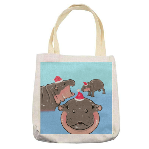 Mooy Christmas - printed canvas tote bag by The Queer Store