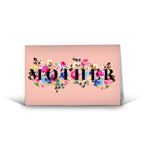 MOTHER - funny greeting card by PEARL & CLOVER