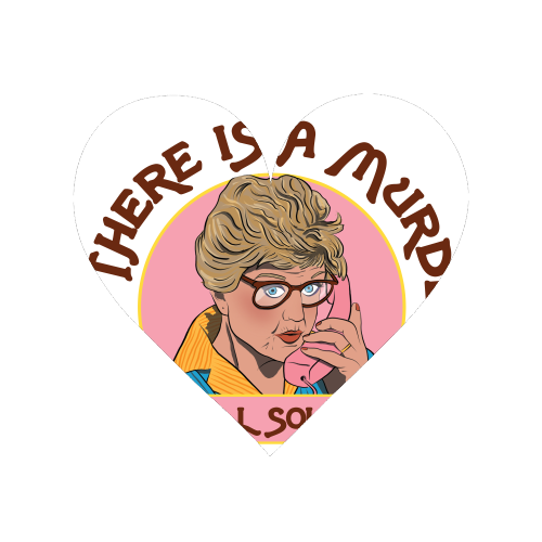 Murder She Wrote - I'll Solve It - Magnet by Niomi Fogden